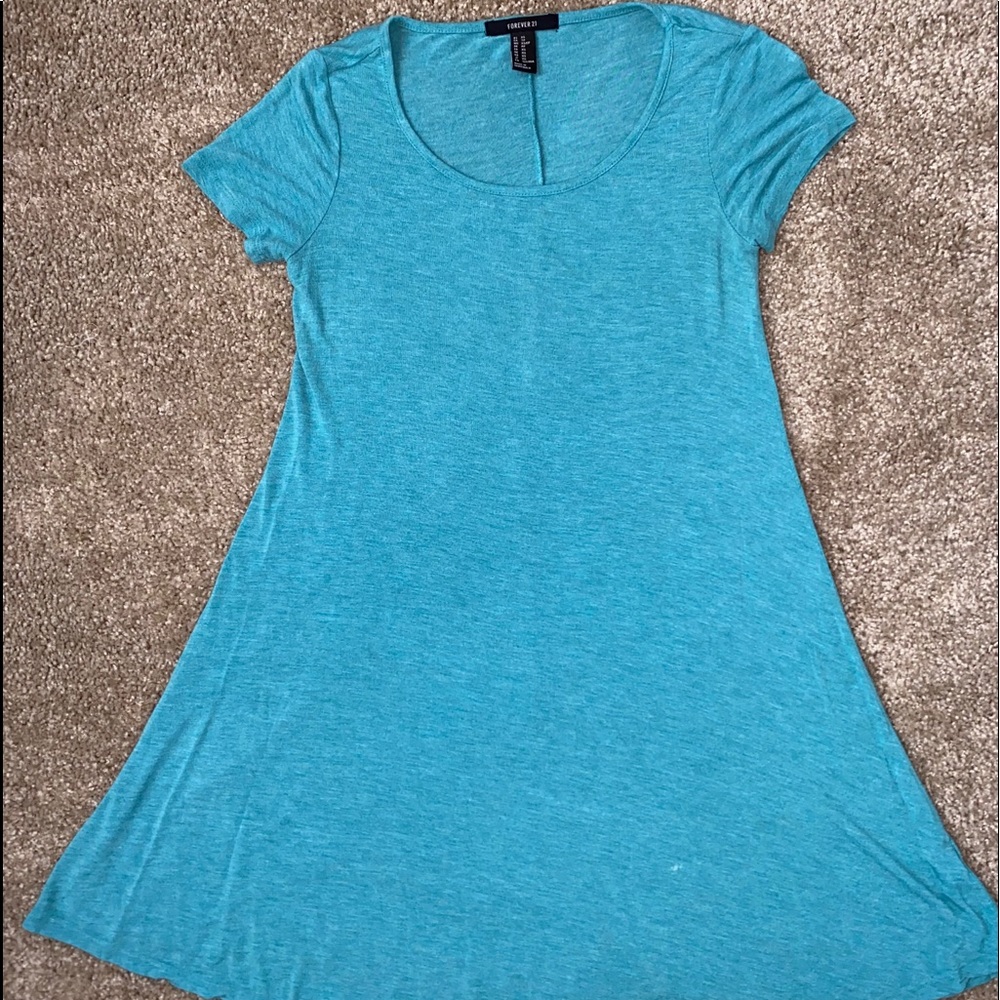 Light Blue Skater Dress